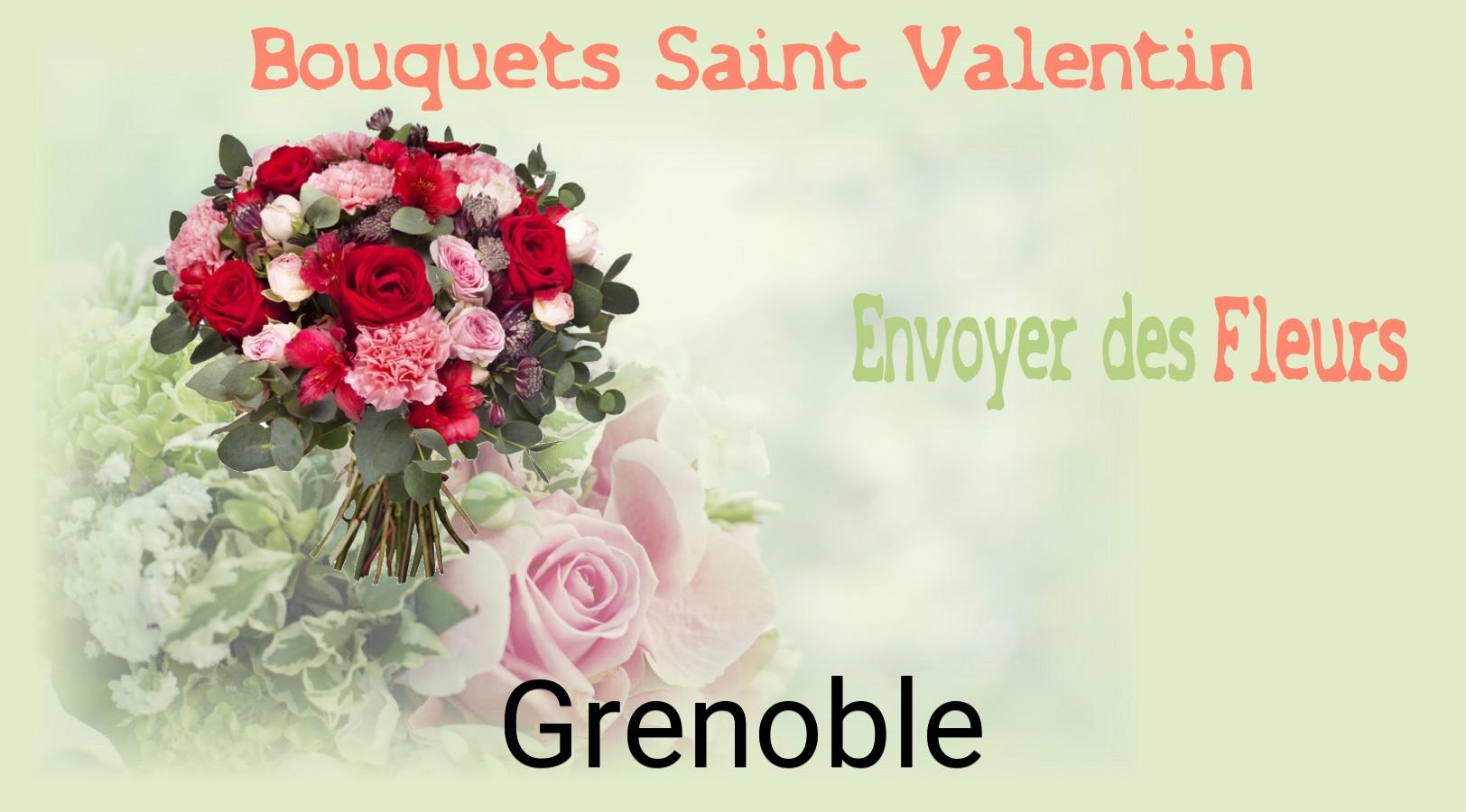 Roses de Saint-Valentin livrées à Grenoble